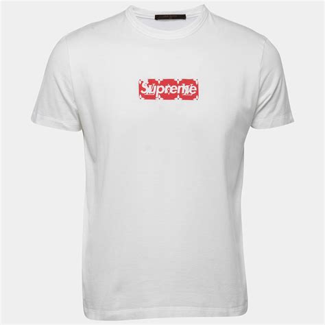 supreme lv box logo tee|Supreme, Louis Vuitton Box Logo Tee Size 4L Available For .